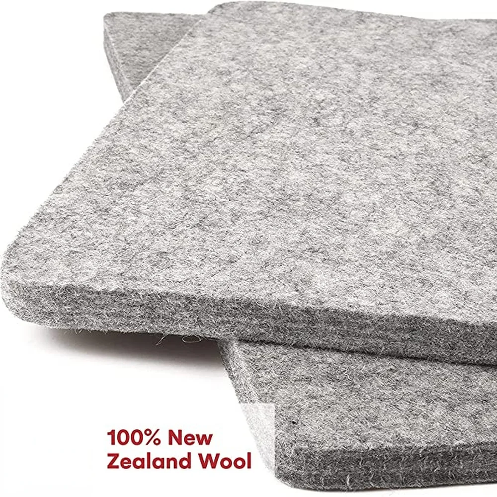 Felt Sheet Wool - Kapitone için 13,5 × 17 İnç