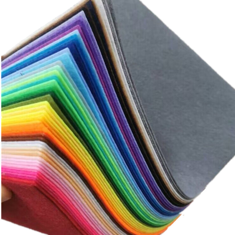 Felt Sheet Wool - 40 adet 20*30cm zanaat keçe kumaş