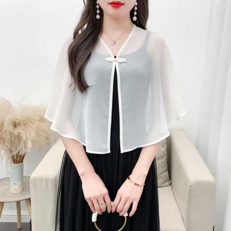 Yaz kadın güneş koruyucu giyim - Embroidery Shawl incelemesi ve fiyatı