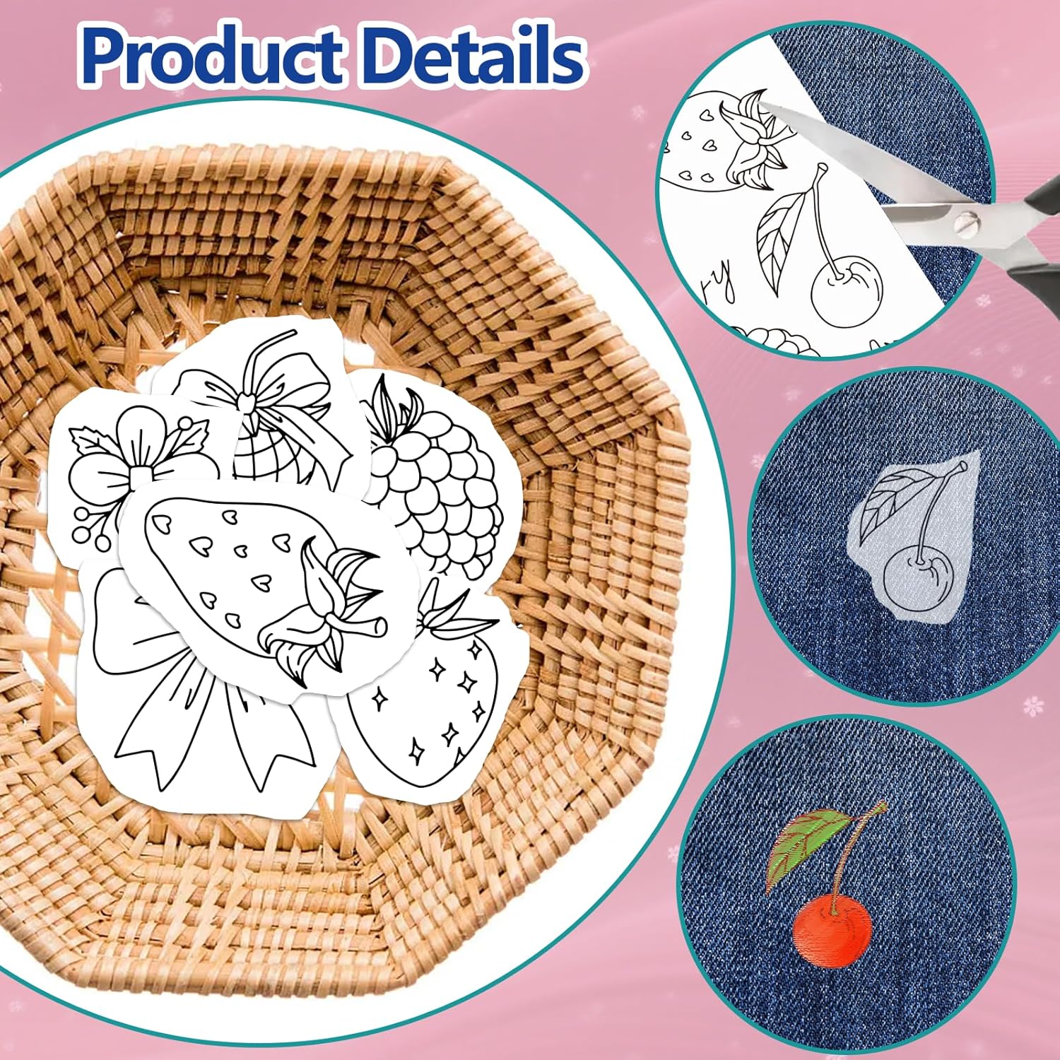 Önceden Basılmış Çilek Desenli - Embroidery Software incelemesi ve fiyatı