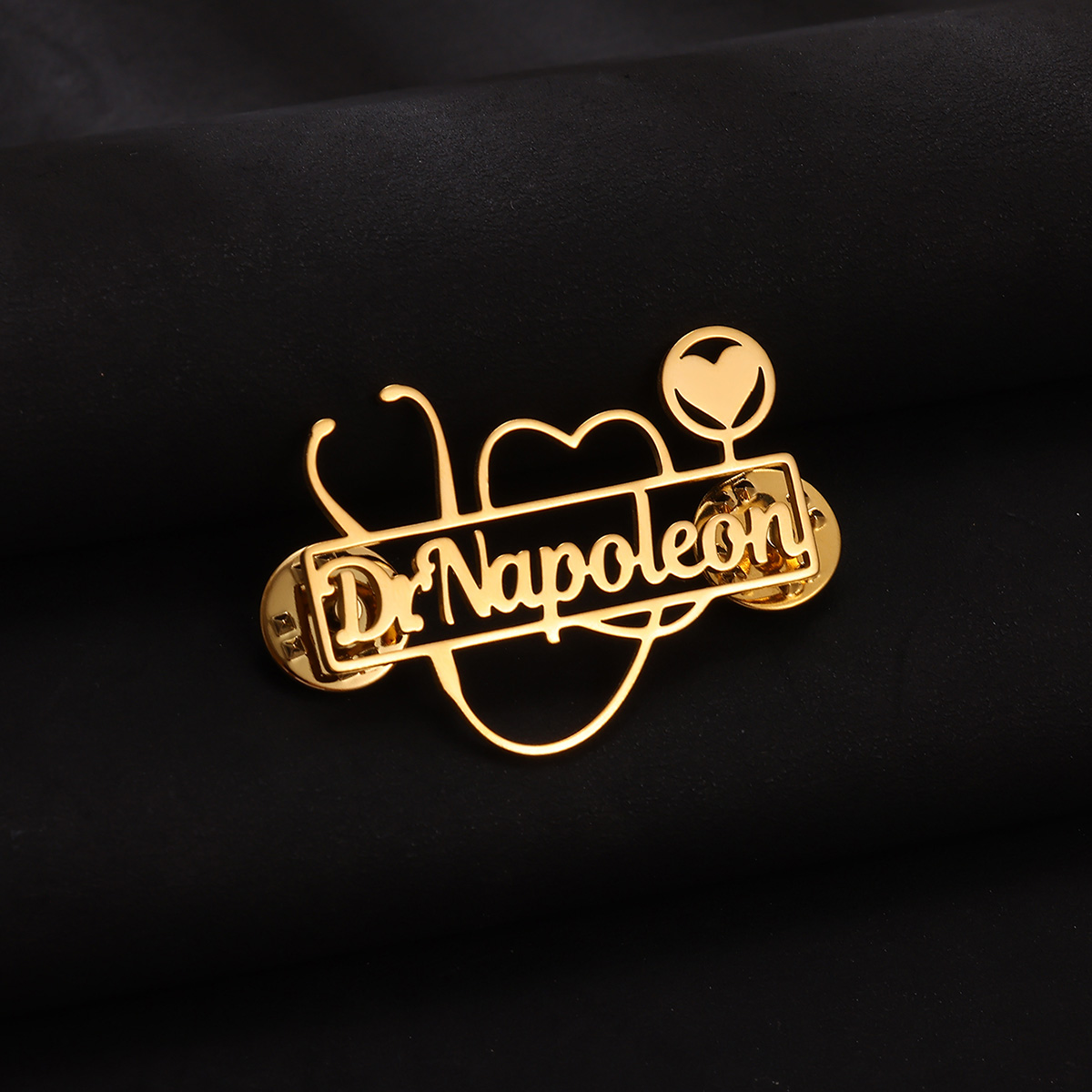 Kişiye Özel Stetoskop Broş Kiş - Embroidery Icon incelemesi ve fiyatı