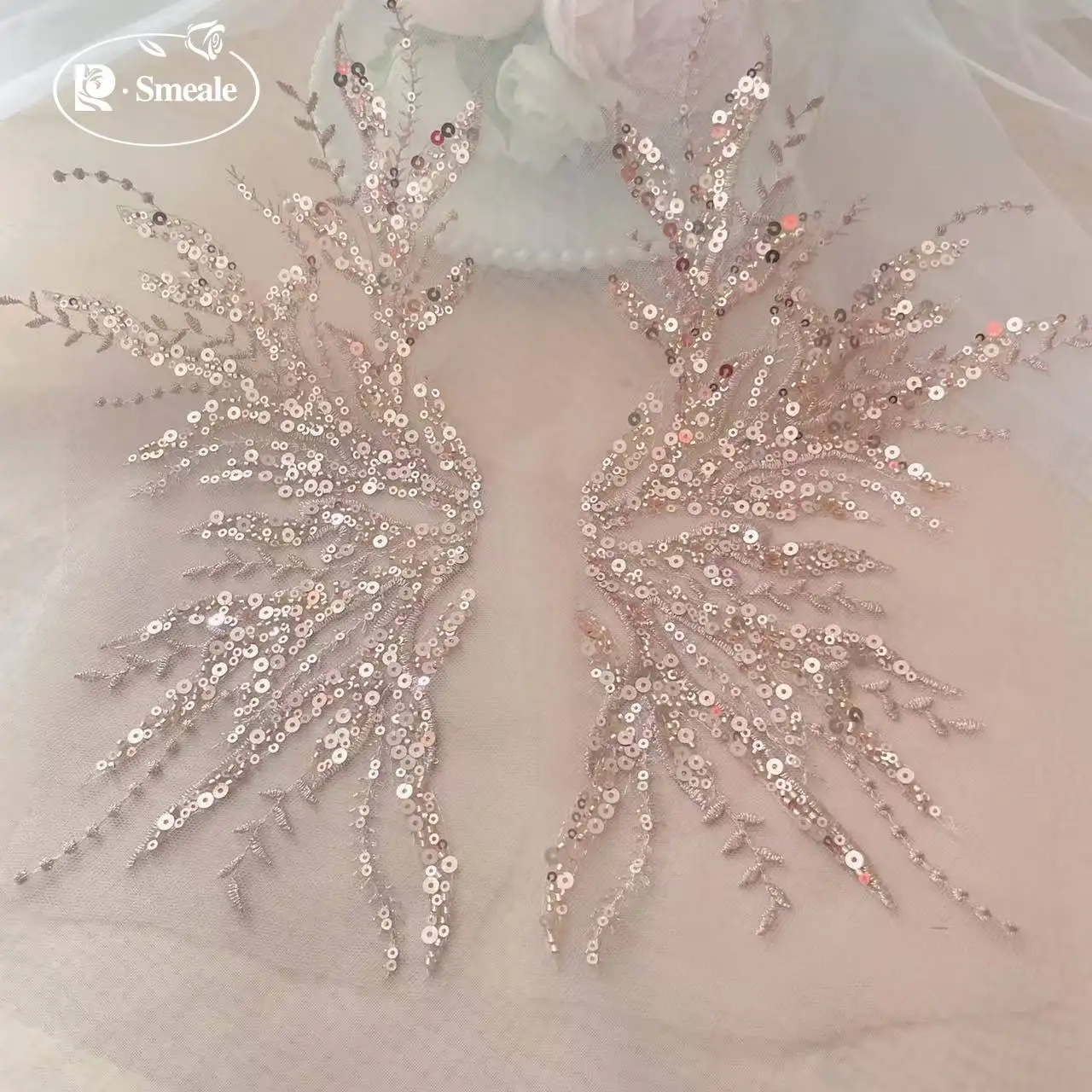5Pair-2Pair.Rose Gold Payet Tü - Embroidery Rose incelemesi ve fiyatı