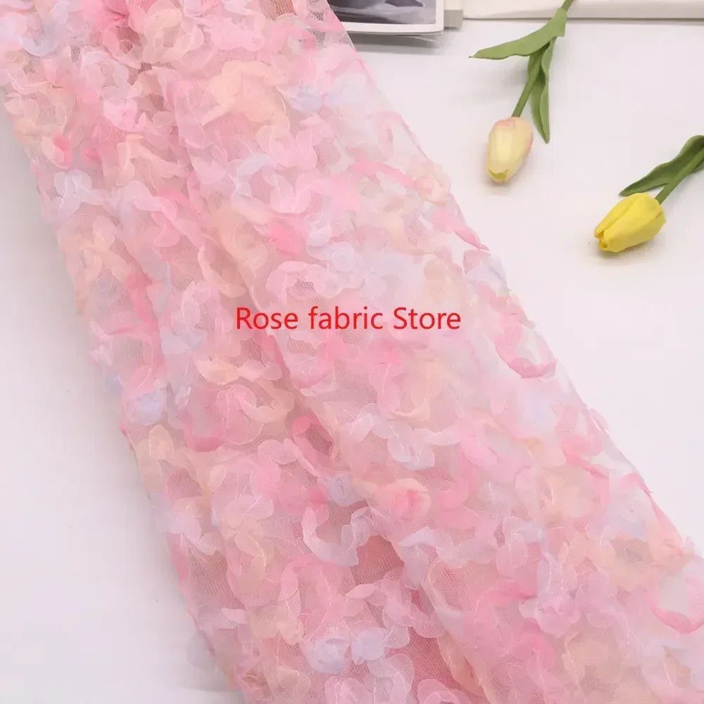 Degrade şifon gül kroşe dantel - Embroidery Rose incelemesi ve fiyatı