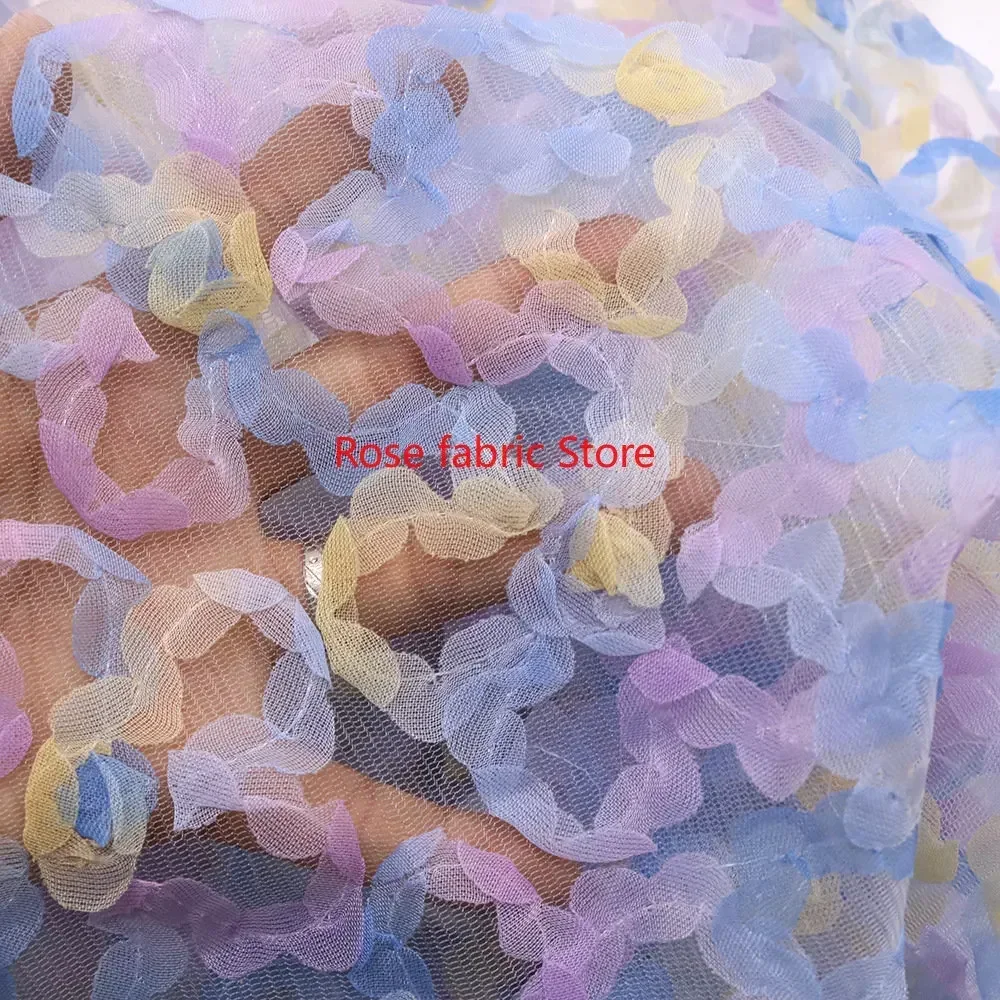 Degrade şifon gül kroşe dantel - Embroidery Rose incelemesi ve fiyatı