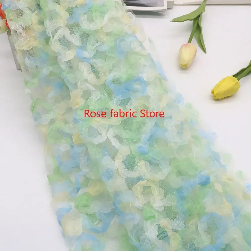 Degrade şifon gül kroşe dantel - Embroidery Rose incelemesi ve fiyatı