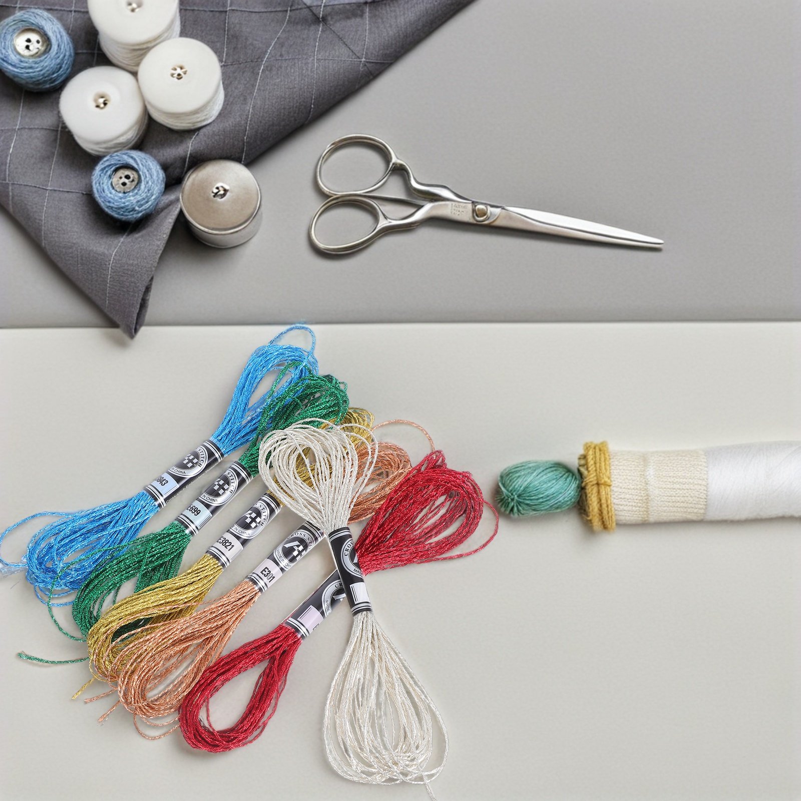 6 Adet Lüks Metalik Nakış İpli - Embroidery Bracelet incelemesi ve fiyatı