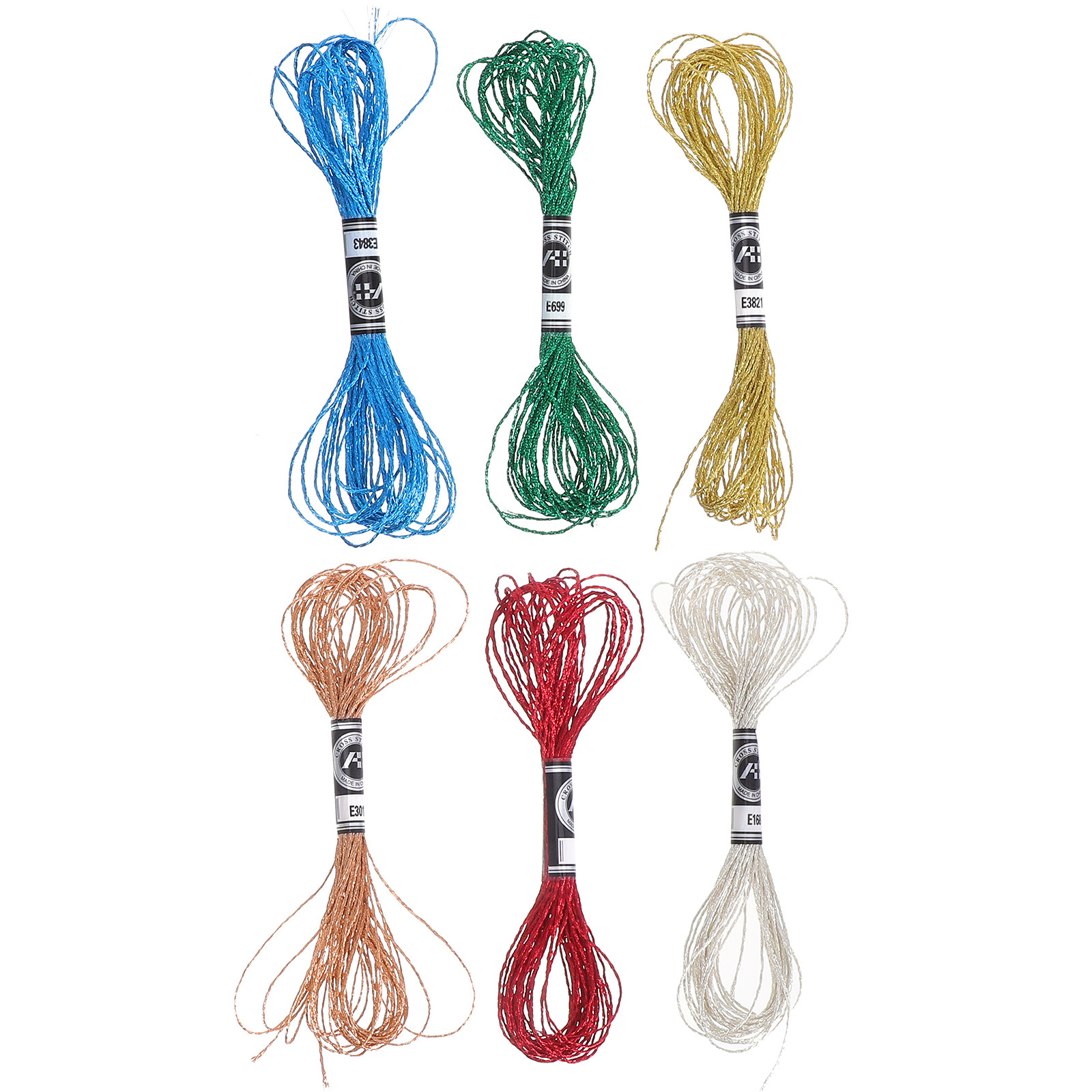 6 Adet Lüks Metalik Nakış İpli - Embroidery Bracelet incelemesi ve fiyatı