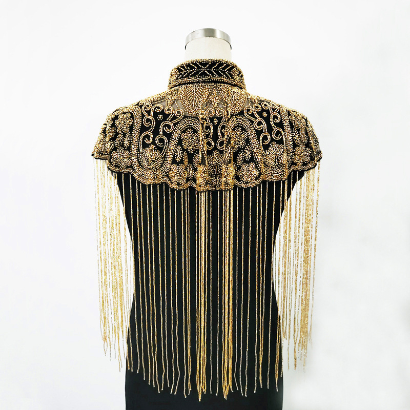 1920'ler Gatsby Lüks Boncuklu  - Embroidery Shawl incelemesi ve fiyatı