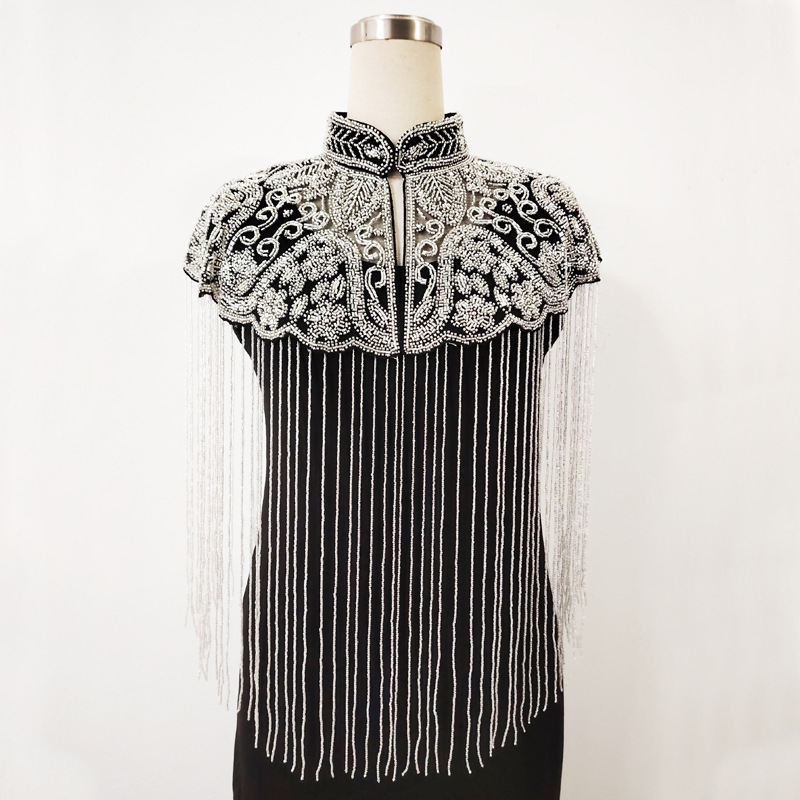 1920'ler Gatsby Lüks Boncuklu  - Embroidery Shawl incelemesi ve fiyatı