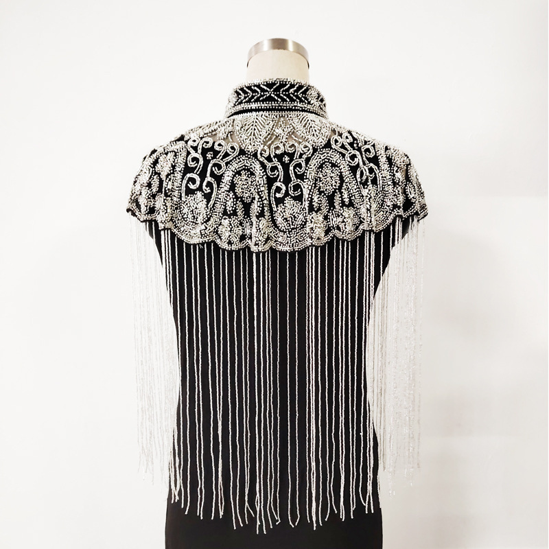1920'ler Gatsby Lüks Boncuklu  - Embroidery Shawl incelemesi ve fiyatı