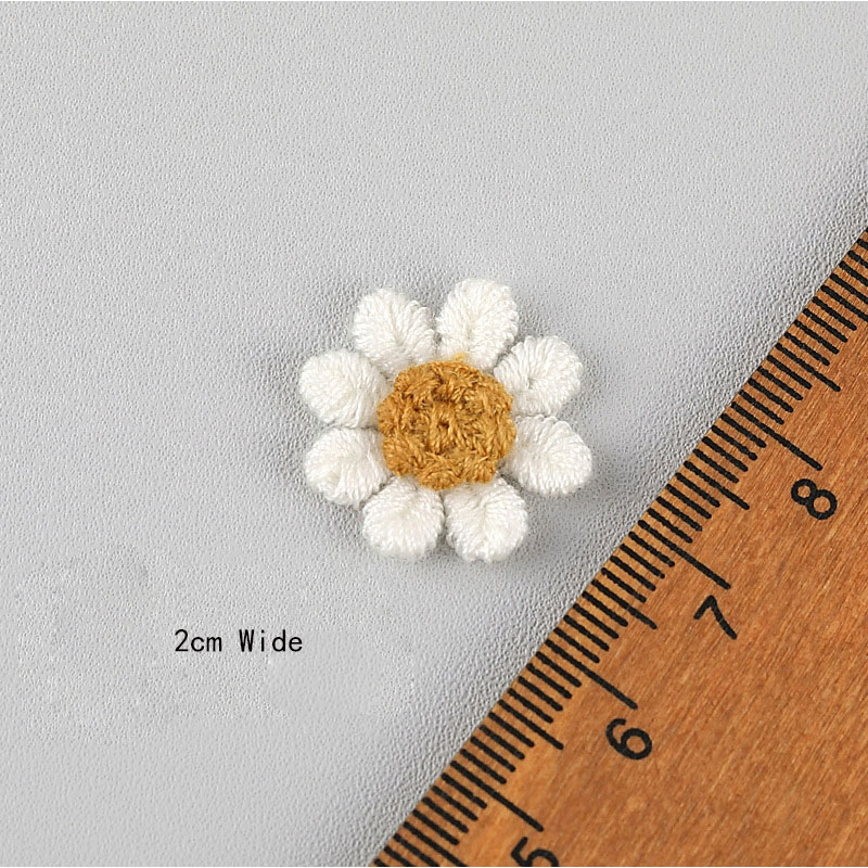 10 adet Çiçek Nakış Yamaları C - Embroidery Letter M incelemesi ve fiyatı