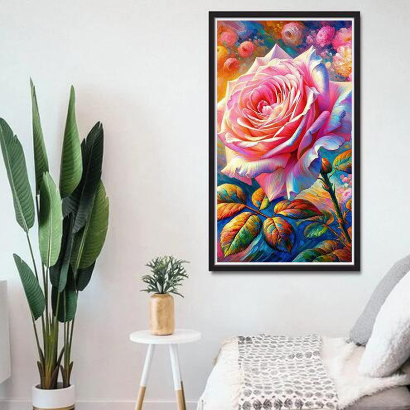 Büyük Boy Resim Tam Kristal El - Embroidery Rose incelemesi ve fiyatı