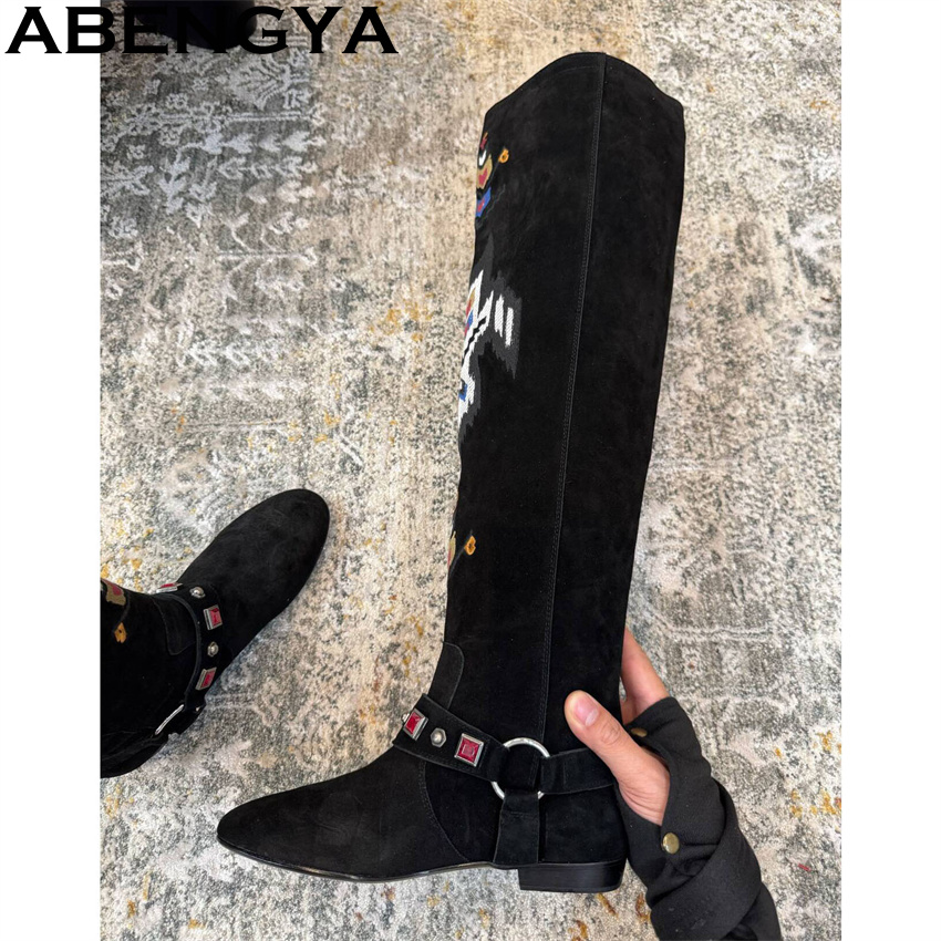 ABENGYA 2026 Kış Yeni Diz Yüks - Embroidery Yes incelemesi ve fiyatı