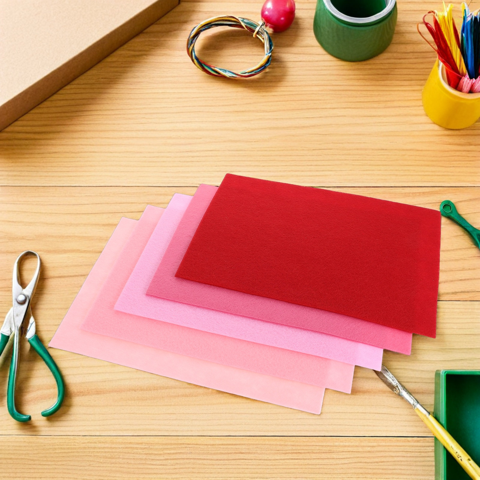 Yün İğneli Keçe DIY El İşi Kum - Felt Sheet Wool incelemesi ve fiyatı