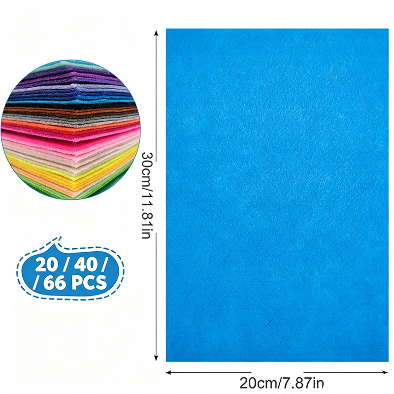 20/40/66 Renkli Yumuşak Keçe K - Felt Sheet Wool incelemesi ve fiyatı