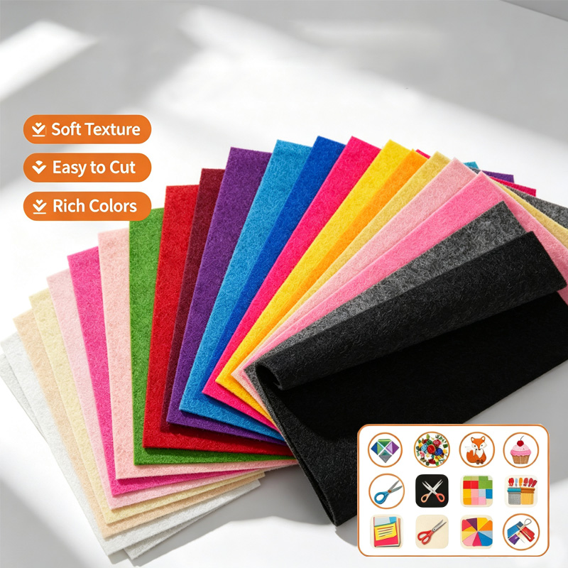 20/40/66 Renkli Yumuşak Keçe K - Felt Sheet Wool incelemesi ve fiyatı