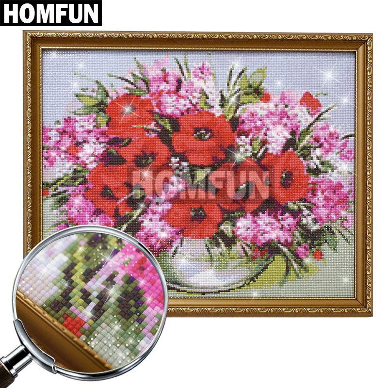 HOMFUN 5D elmas desen taklidi  - Embroidery Cross Stitch Patterns incelemesi ve fiyatı