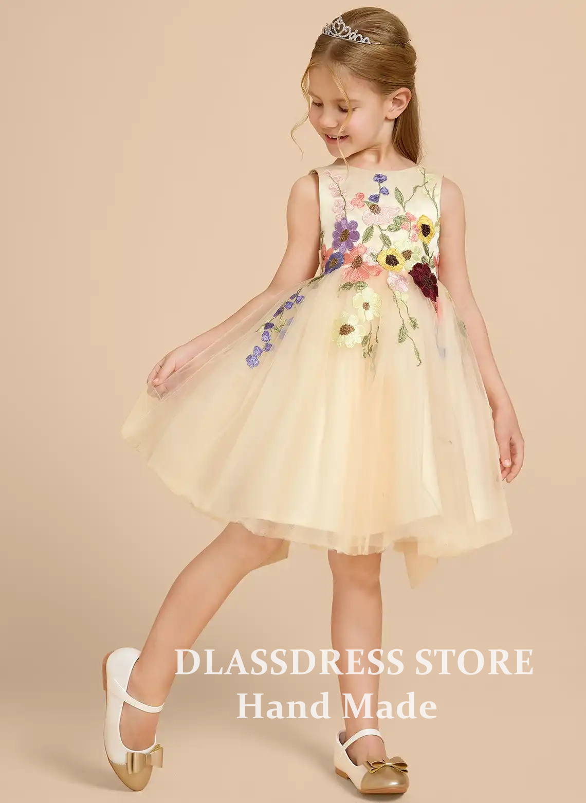 Özelleştirilmiş Sarı Tül Çiçek - Embroidery Yellow Dress incelemesi ve fiyatı