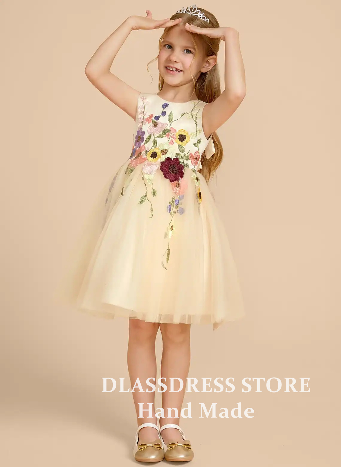 Özelleştirilmiş Sarı Tül Çiçek - Embroidery Yellow Dress incelemesi ve fiyatı