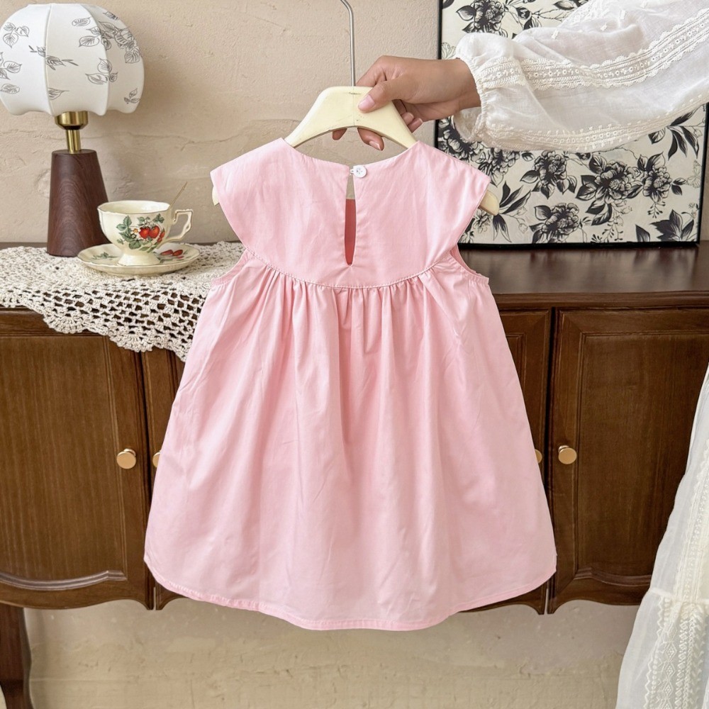 2-7 yaşında Kore Versiyonu Yaz - Embroidery Yellow Dress incelemesi ve fiyatı